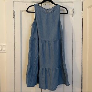 Old Navy Sky Blue Denim dress, sz M